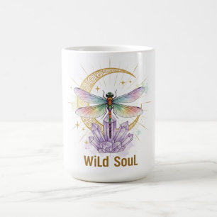 Beautiful Inspirational Dragonfly Quote Coffee Mug