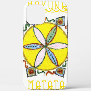 Beautiful Inspirational Star Floral Vector Pattern iPhone 12 Pro Max Case