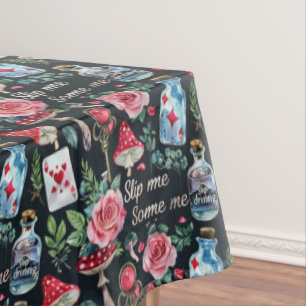 Beautiful Inspired By Alice In Wonderland Tablecloth