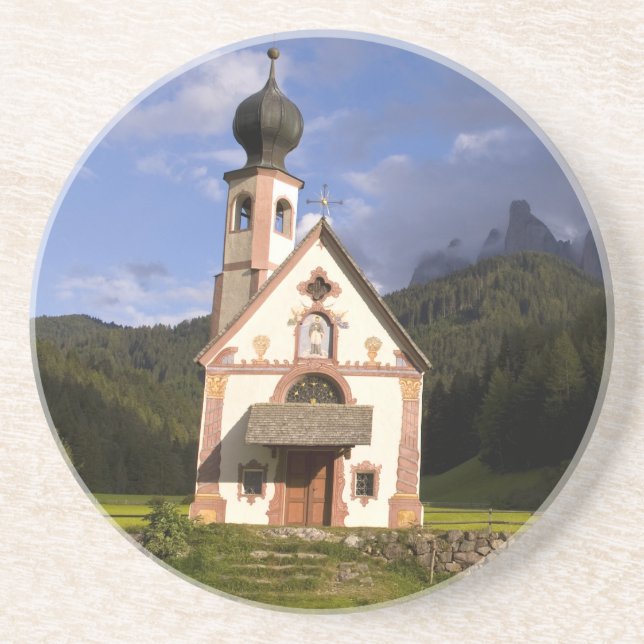 Beautiful isolated lonely church called Rainui Coaster (Front)