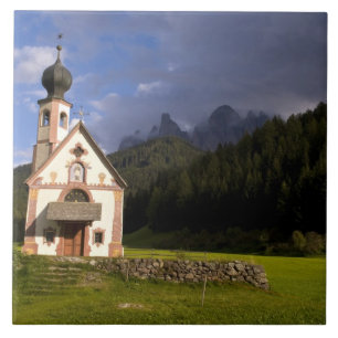 Beautiful isolated lonely church called Rainui Tile