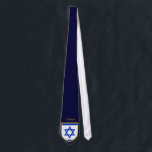 Beautiful Israel Flag Tie<br><div class="desc">Israel Flag Tie. *You can customize colour and text.</div>