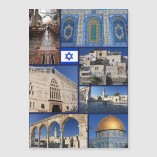 Beautiful Israel, magnetic card