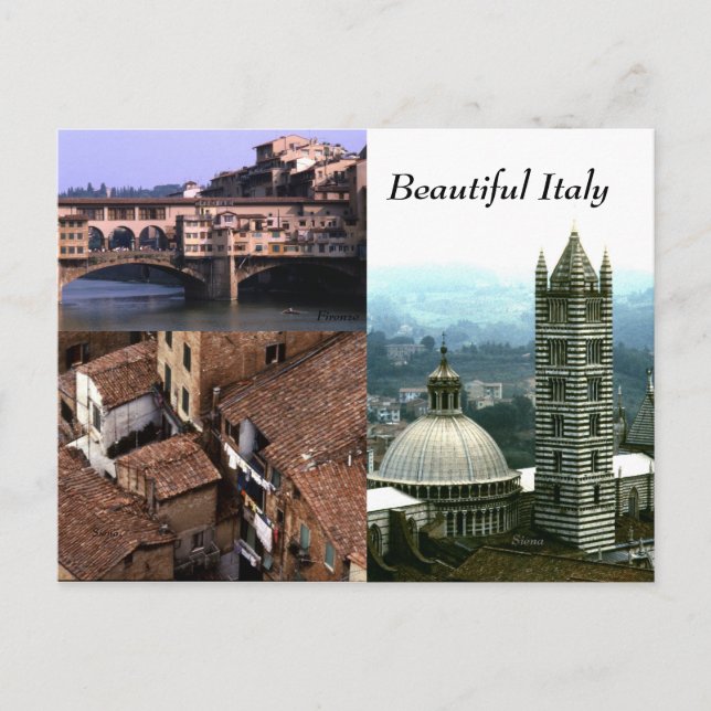 Beautiful Italia No. 2| Postcard (Front)