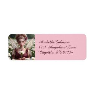 Beautiful January Fairy in Carnations