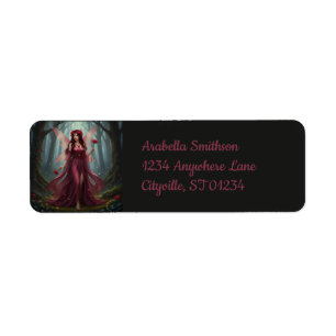 Beautiful January Garnet Fairy