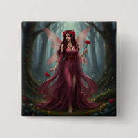 Beautiful January Garnet Fairy