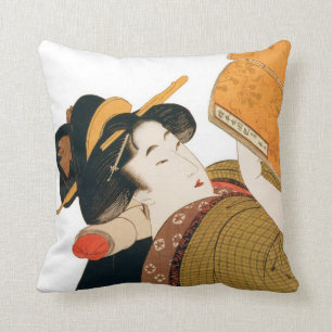 Beautiful Japanese  Art Throw Pillows