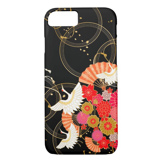beautiful japanese pattern Case-Mate iPhone case (Back)