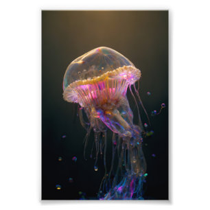Beautiful Jellyfish Photo Print