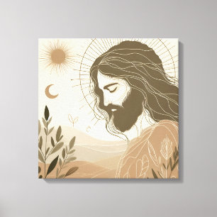 Beautiful Jesus Canvas Wall Art