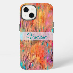 Beautiful Jewel Tones Seamless Pattern Name Case-M iPhone 13 Case
