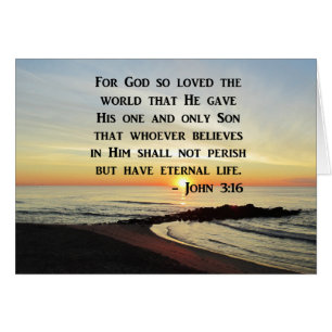 BEAUTIFUL JOHN 3:16 SCRIPTURE SUNRISE PHOTO
