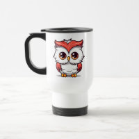 Beautiful Kawaii Style Owl Cartoon-77038 Two-Tone