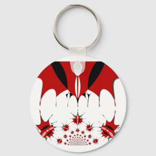 Beautiful Kenya Tapestry: Kenyan Flag Butterfly  Keychain