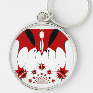 Beautiful Kenya Tapestry: Kenyan Flag Butterfly  Keychain