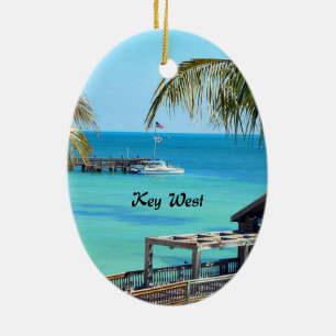 Beautiful Key West Ceramic Ornament