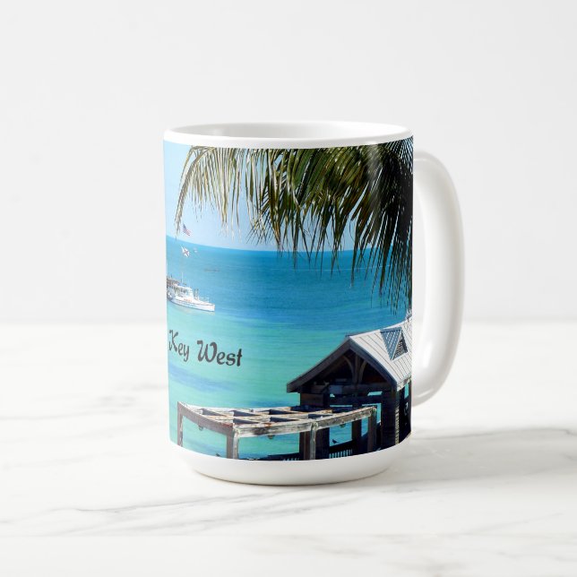 Beautiful Key West Coffee Mug (Front Right)