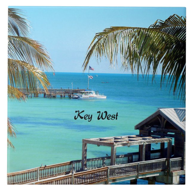 Beautiful Key West Tile (Front)