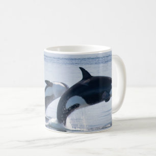 Beautiful Killer Whales Coffee Mug
