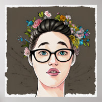 Beautiful Kinda Nerdy Girl