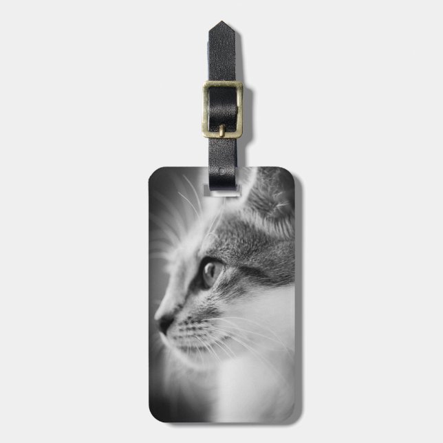 Beautiful Kitten Luggage Tag (Front Vertical)