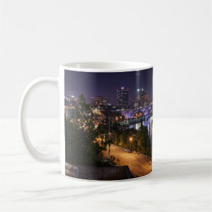 Beautiful Knoxville Tennessee Panoramic Skyline Coffee Mug