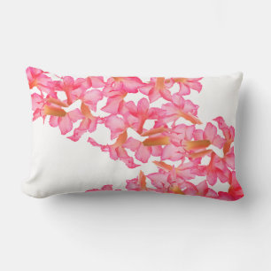 Beautiful Kudu Lily Flowers Throw Pillow Cushion