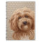 Beautiful Labradoodle Love Dog Paw Painting Print
