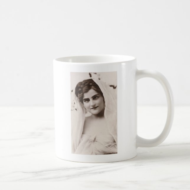 Beautiful Lady Coffee Mug (Right)