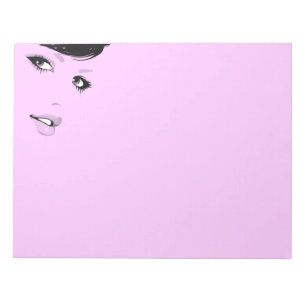 Beautiful Lady Notepad