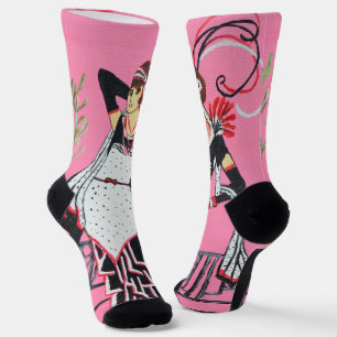 Beautiful lady socks