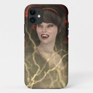 Beautiful Lady Vamp Perfect Halloween Witch Style iPhone 11 Case