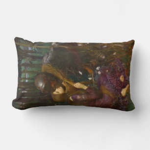 Beautiful Lady Without Pity Lumbar Pillow