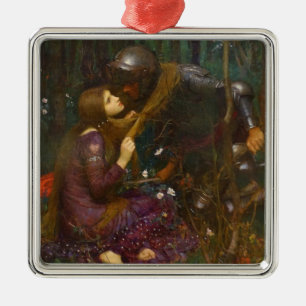Beautiful Lady Without Pity Metal Ornament