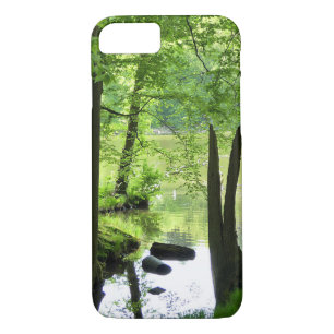 Beautiful lake and forest scenery Case-Mate iPhone case