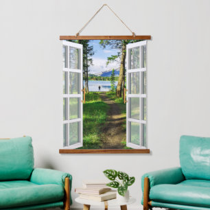 Beautiful Lakeview Hanging Tapestry