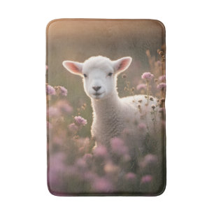 Beautiful Lamb Bath Mat