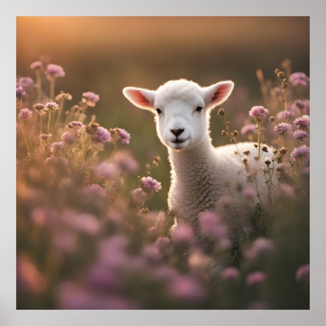 Beautiful Lamb Poster (Front)