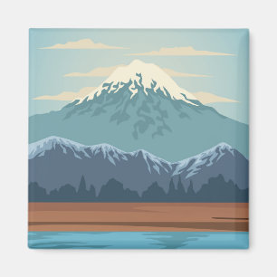 Beautiful landscape magnet