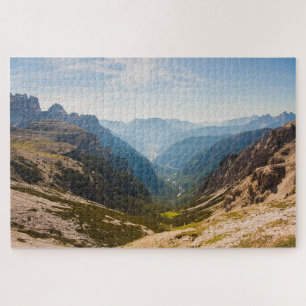 Beautiful landscape of Italian Alps Jigsaw Puzzle