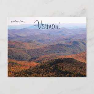 Beautiful Landscape of Vermont Postcard