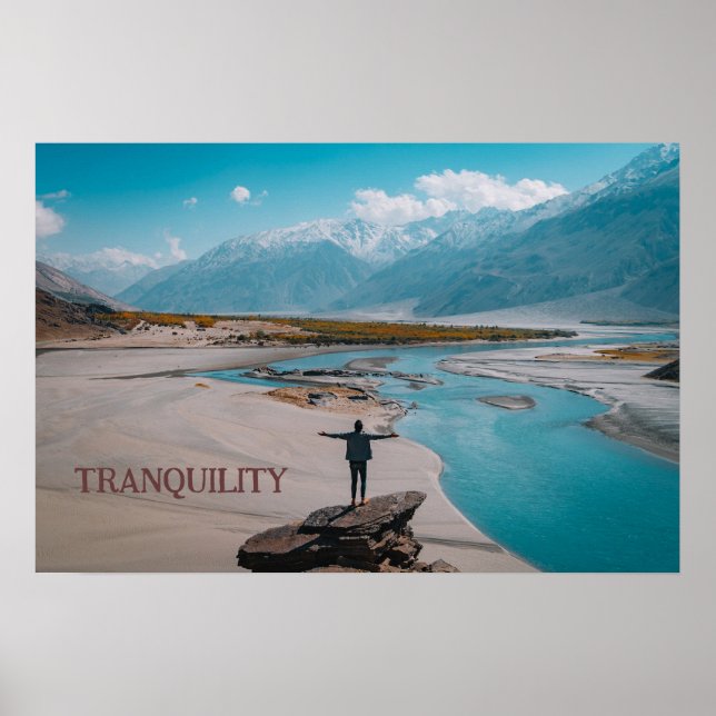  BEAUTIFUL LANDSCAPE TRANQUILITY POSTER (Front)