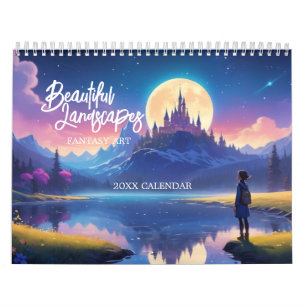 Beautiful Landscapes Fantasy Art Calendar