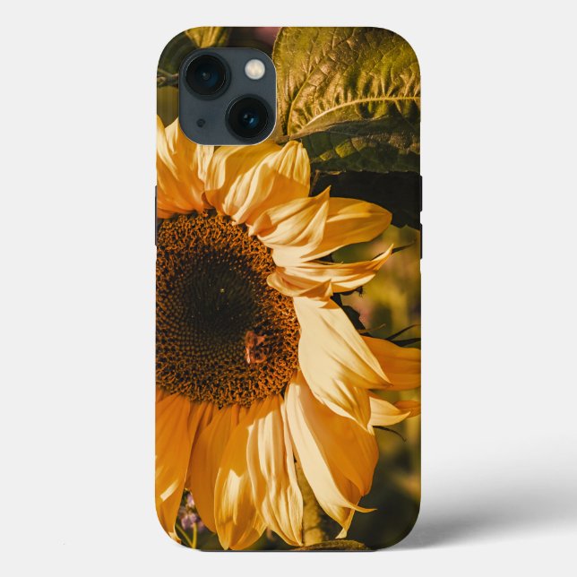 Beautiful Large Yellow Sunflower Tough  Case-Mate iPhone Case (Back)