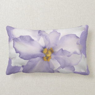 Beautiful Lavender Orchid Lumbar Pillow