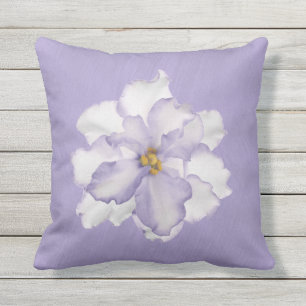 Beautiful Lavender Orchid Throw Pillow