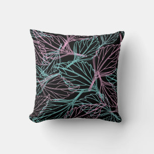 Beautiful Leaf pattern   Throw Pillow