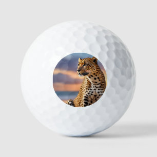 Beautiful Leopard Golf Balls