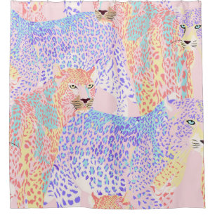 Beautiful Leopard Seamless Pattern illustration Ar